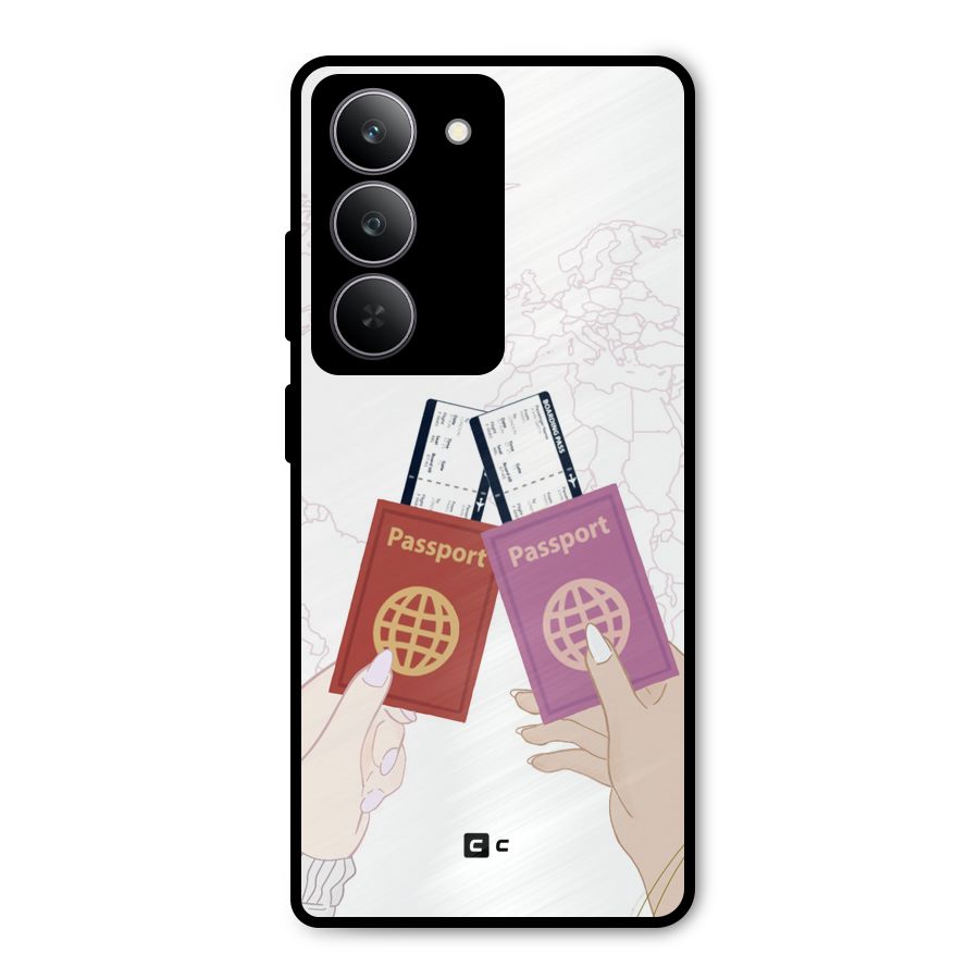 Passport Drive Metal Back Case for Realme 14x