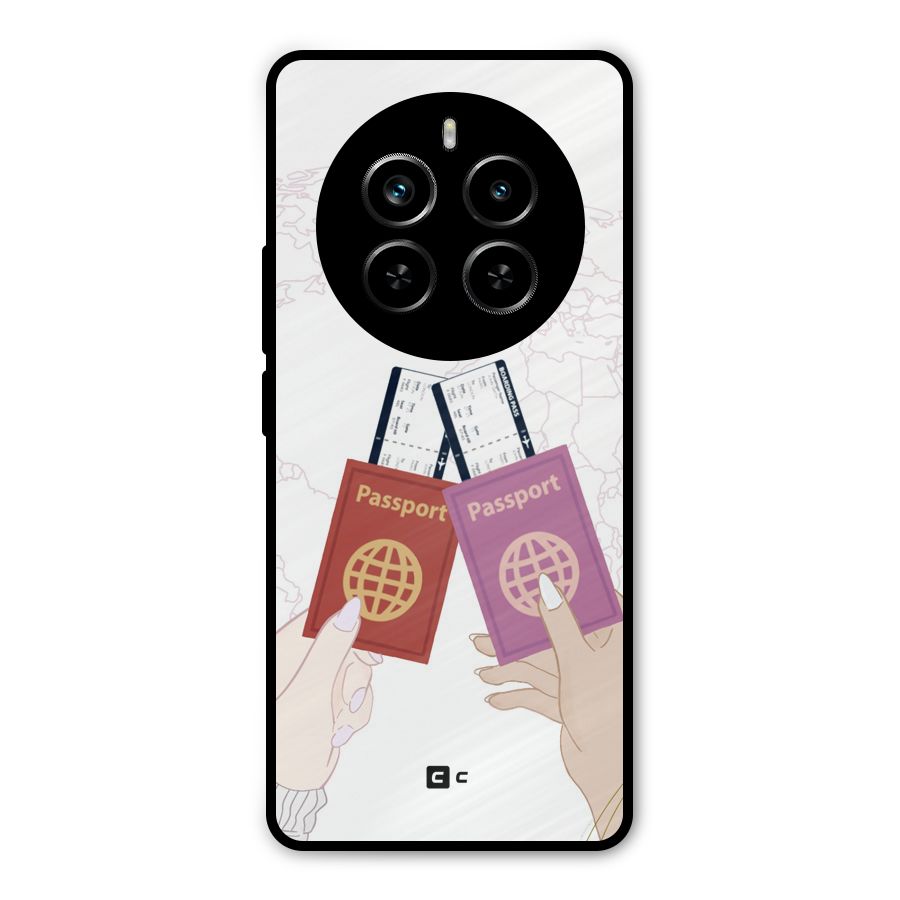 Passport Drive Metal Back Case for Realme P1 Pro