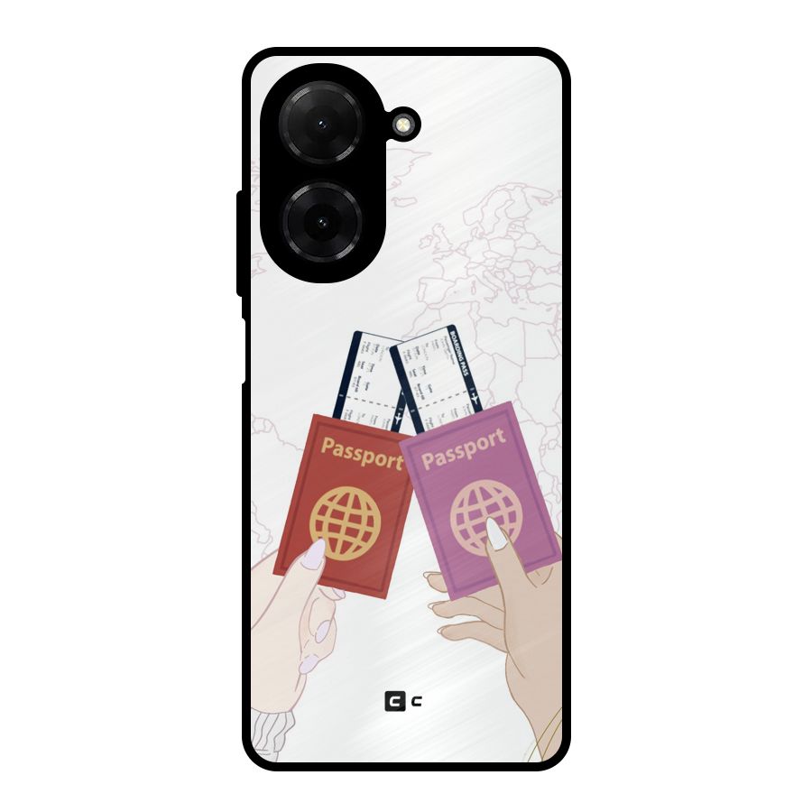 Passport Drive Metal Back Case for Redmi A5 4G