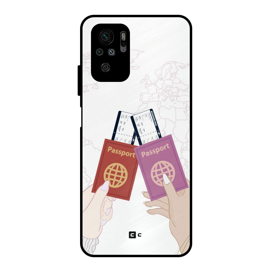 Passport Drive Metal Back Case for Redmi Note 10S