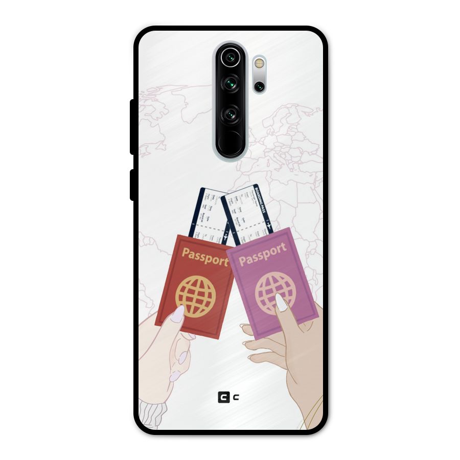 Passport Drive Metal Back Case for Redmi Note 8 Pro