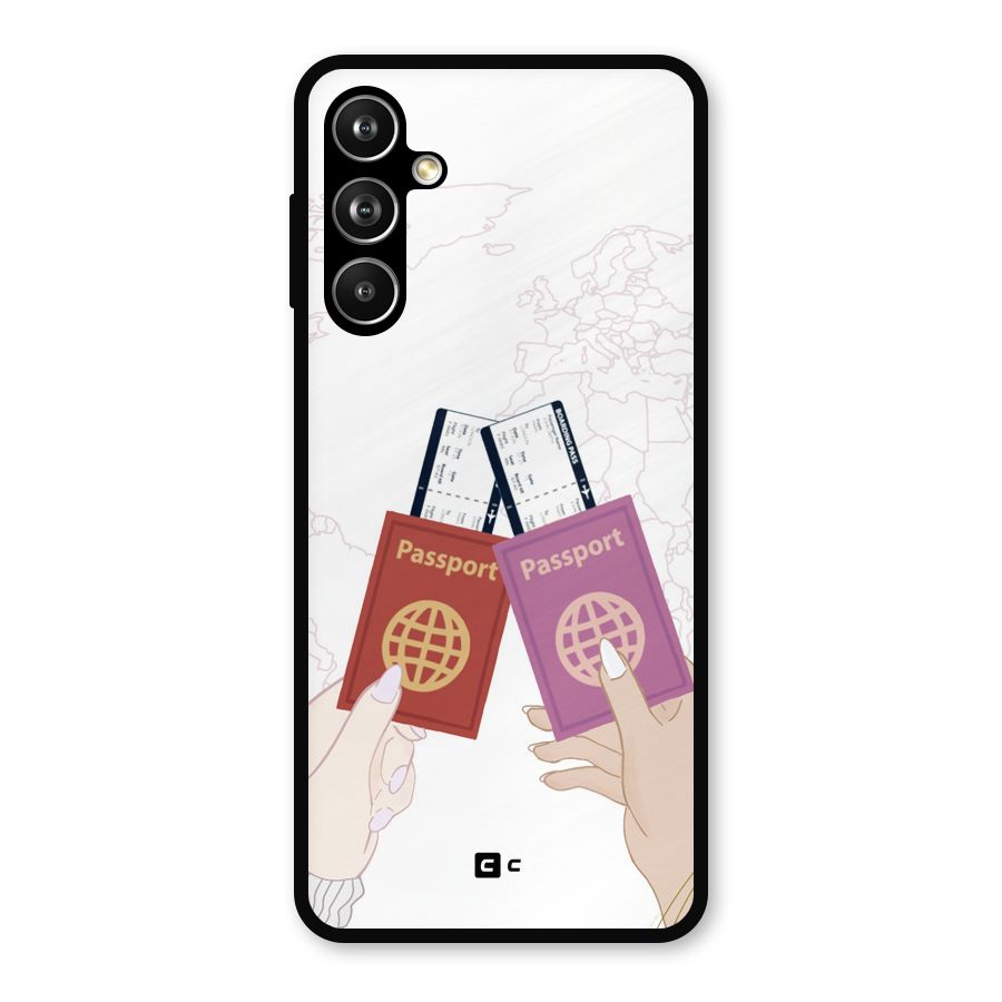 Passport Drive Metal Back Case for Samsung Galaxy M54