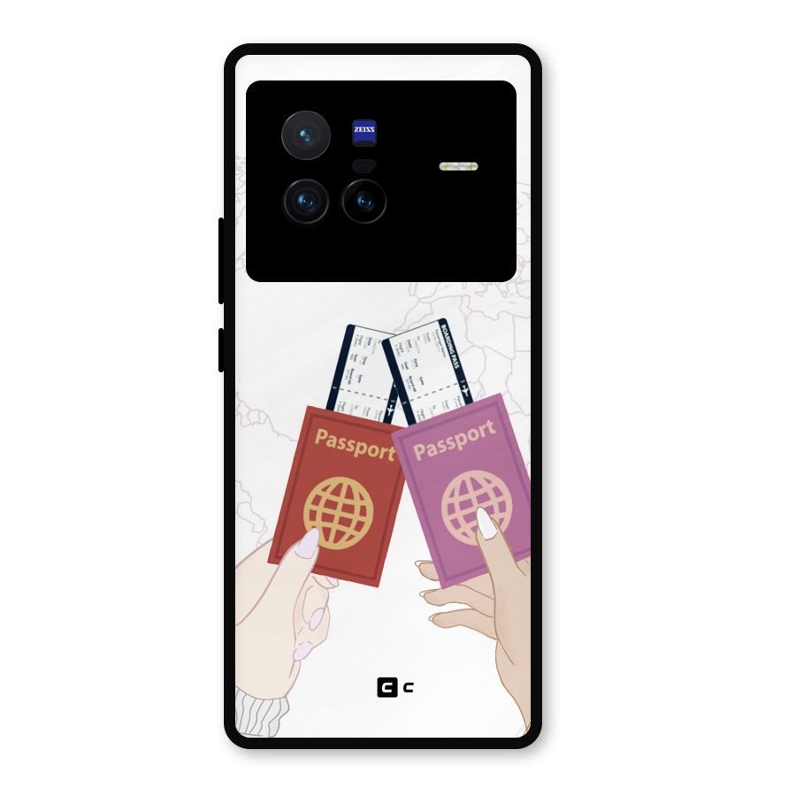 Passport Drive Metal Back Case for Vivo X80
