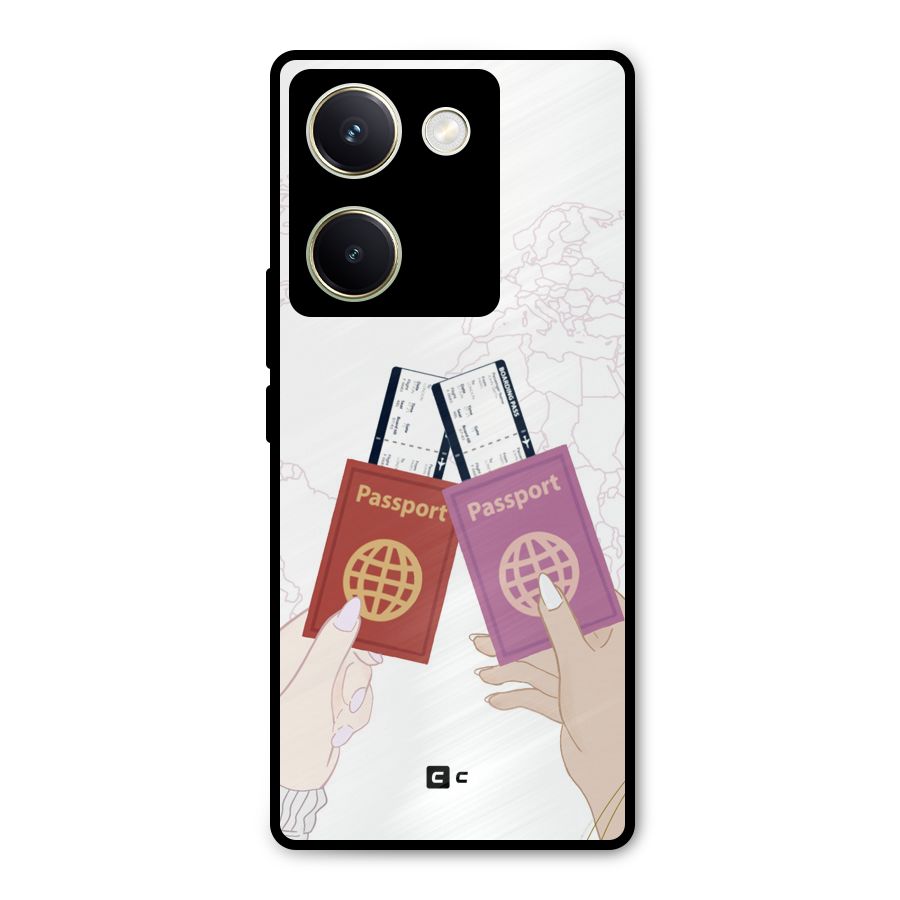 Passport Drive Metal Back Case for Vivo Y200 Pro