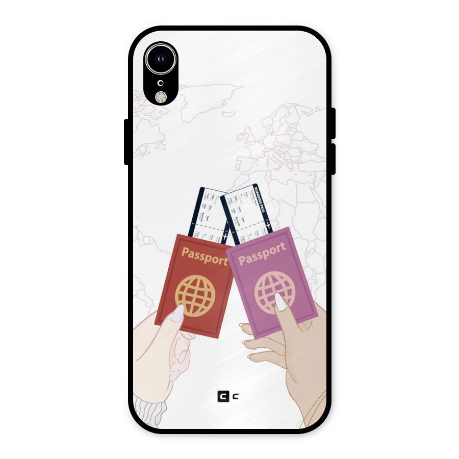 Passport Drive Metal Back Case for iPhone XR