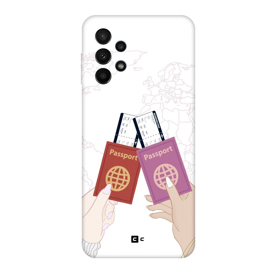 Passport Drive Original Polycarbonate Back Case for Galaxy A23