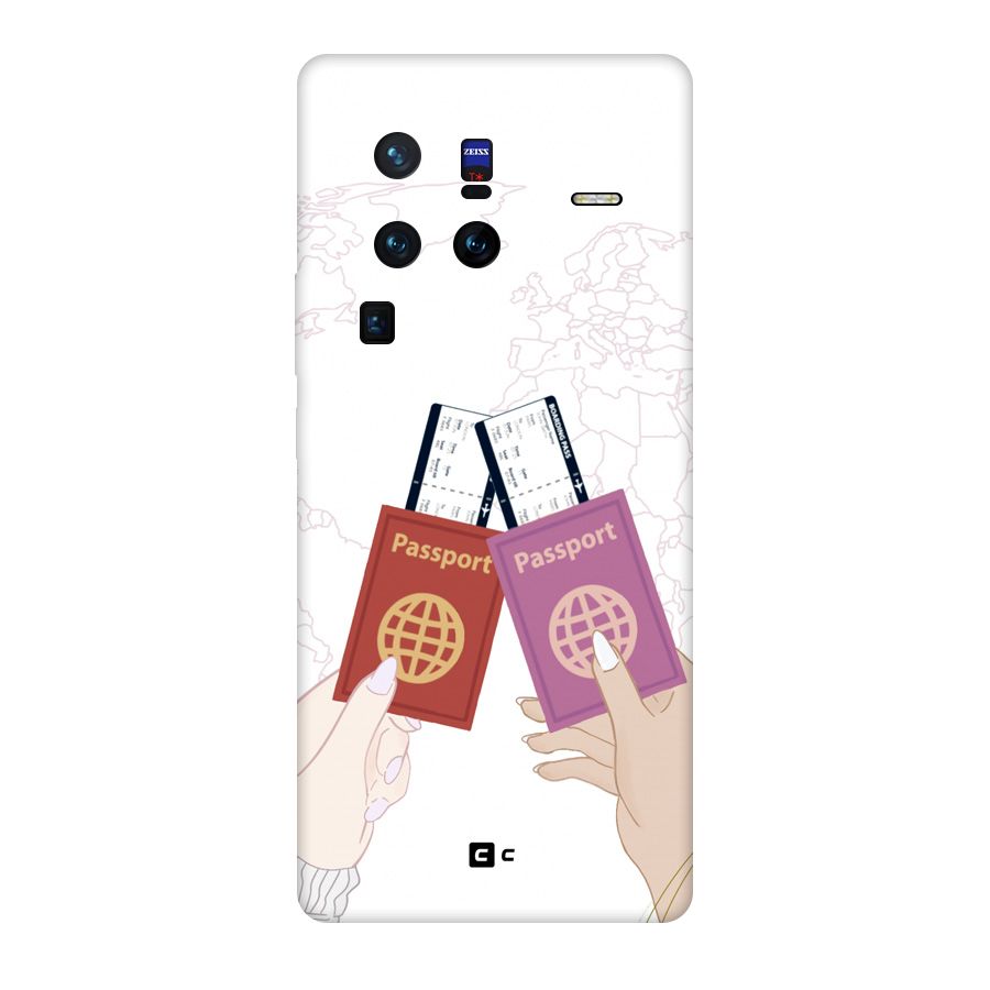 Passport Drive Original Polycarbonate Back Case for Vivo X80