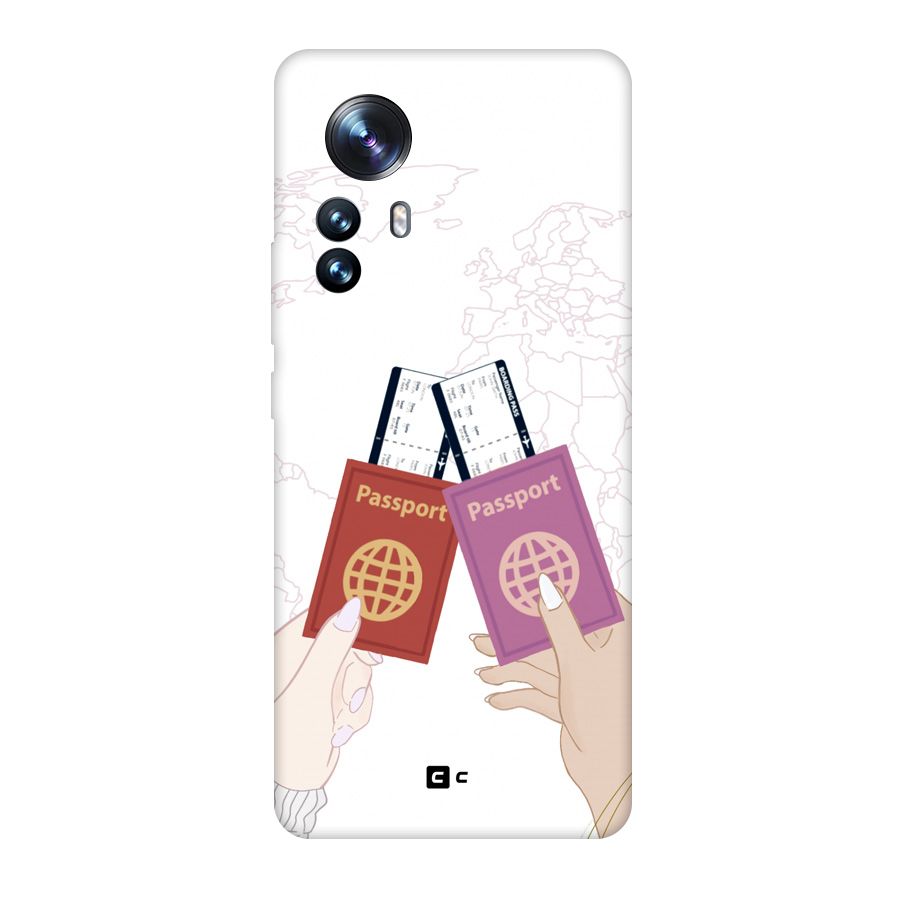 Passport Drive Original Polycarbonate Back Case for Xiaomi 12 Pro
