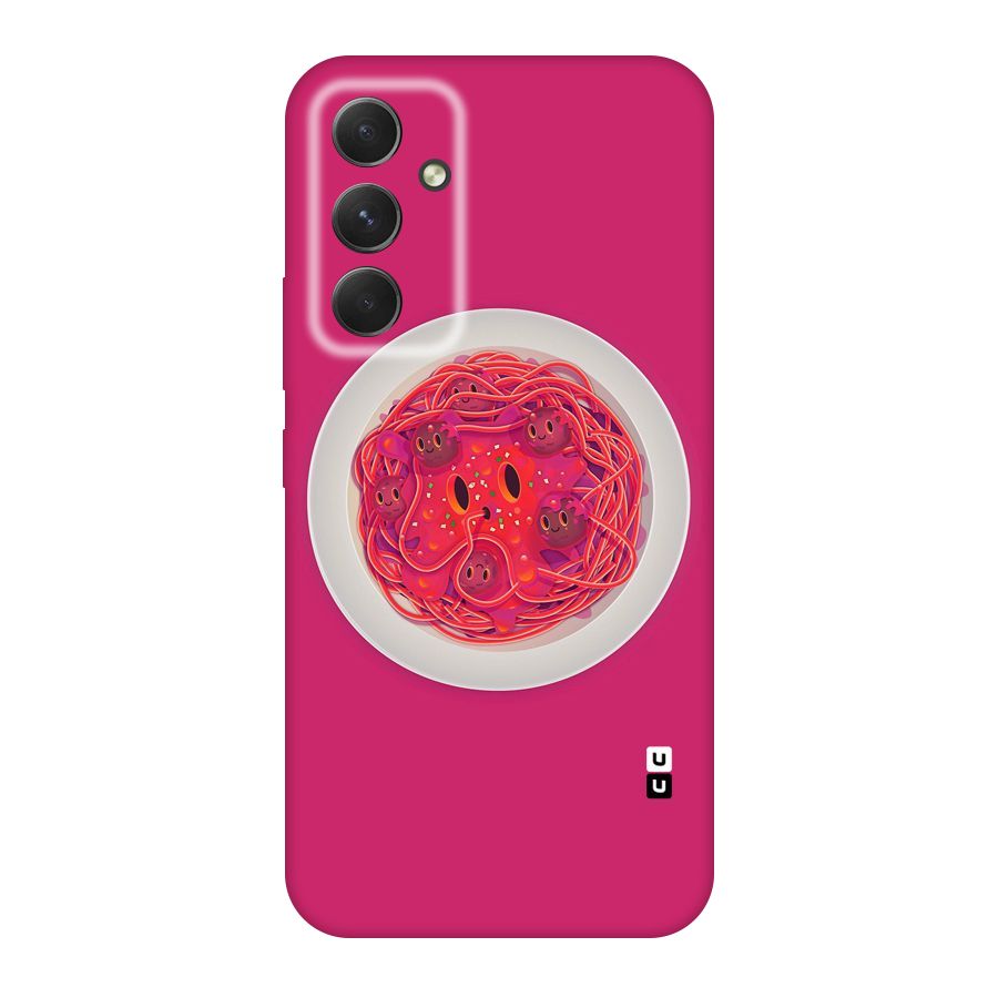 Pasta Cute Original Polycarbonate Back Case for Galaxy A54