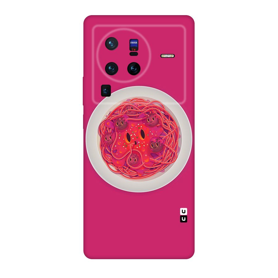 Pasta Cute Original Polycarbonate Back Case for Vivo X80