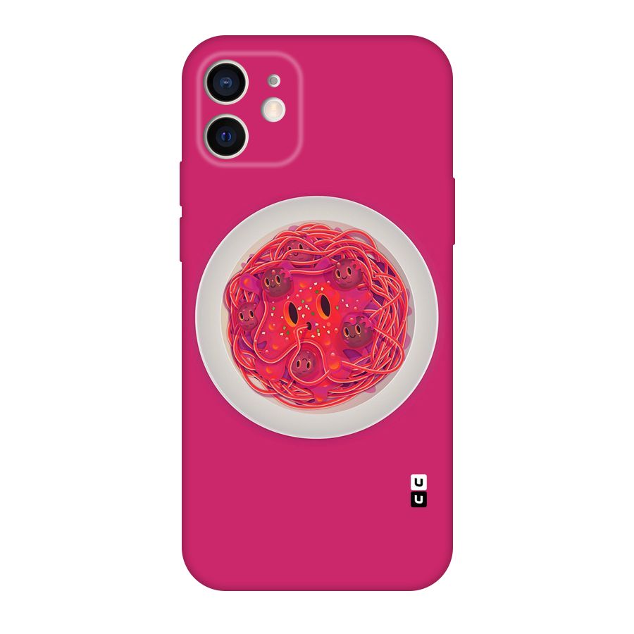 Pasta Cute Original Polycarbonate Back Case for iPhone 12