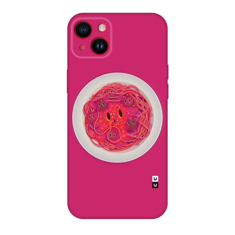 Pasta Cute Original Polycarbonate Back Case for iPhone 14 Plus