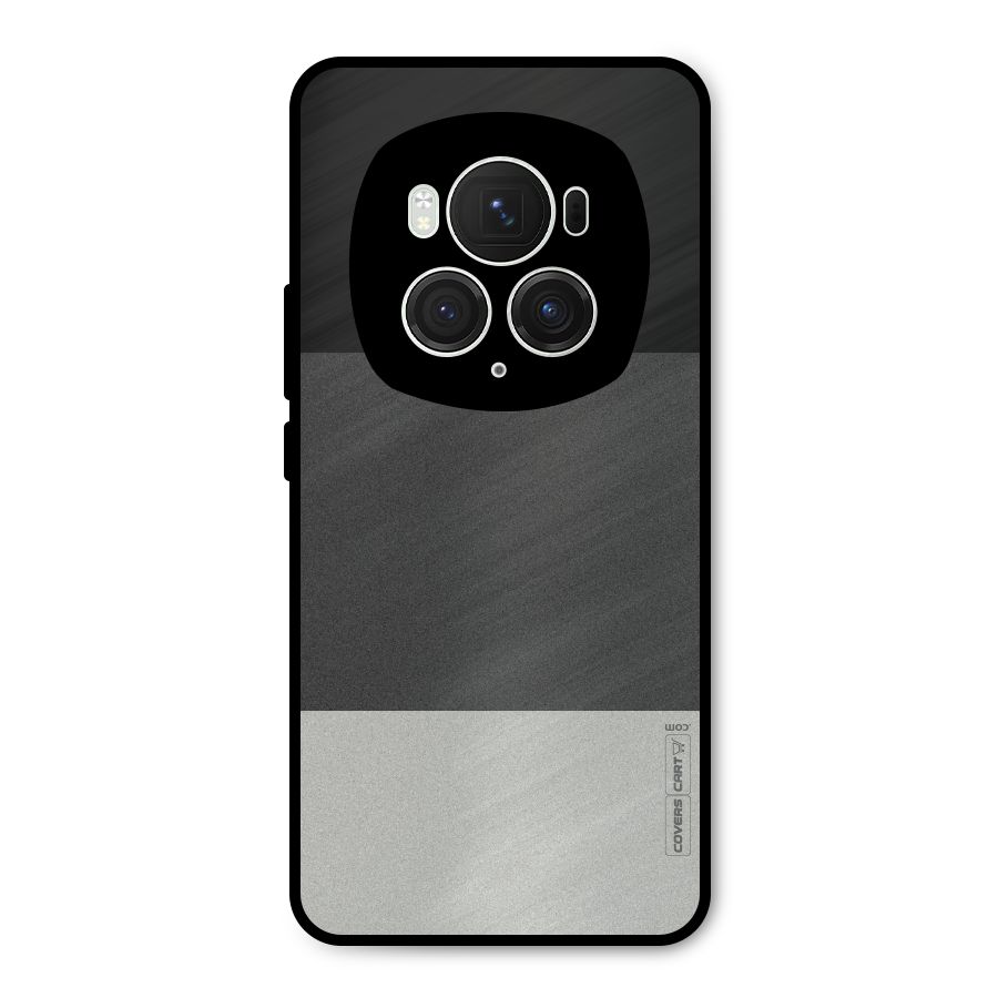 Pastel Black and Grey Metal Back Case for Honor Magic6 Pro