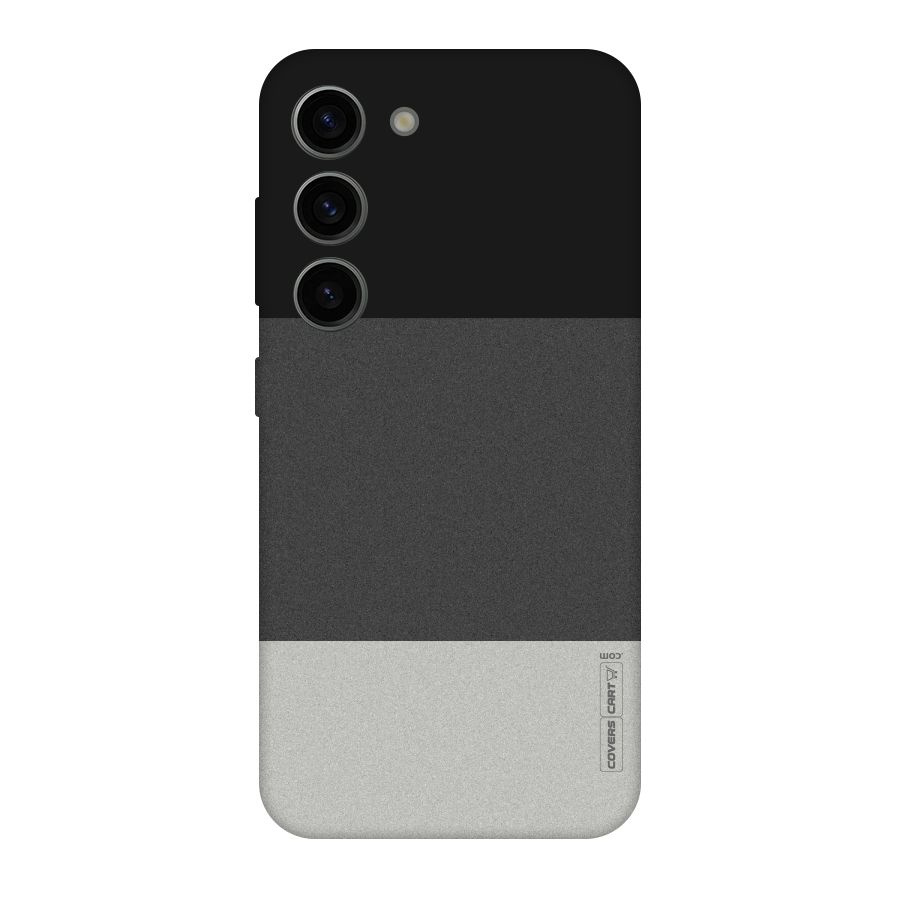 Pastel Black and Grey Original Polycarbonate Back Case for Galaxy S23