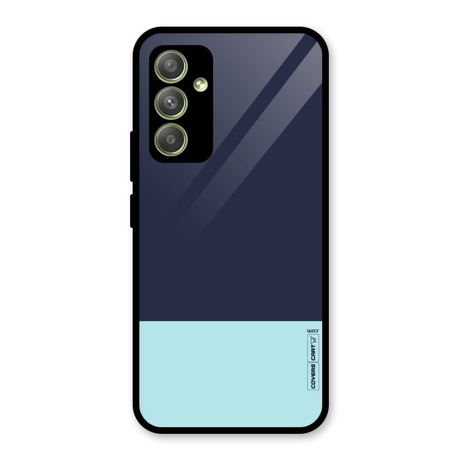 Pastel Blues Glass Back Case for Galaxy A54