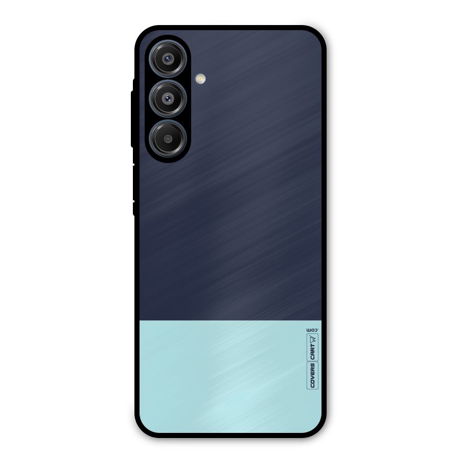 Pastel Blues Metal Back Case for Galaxy A16 5G