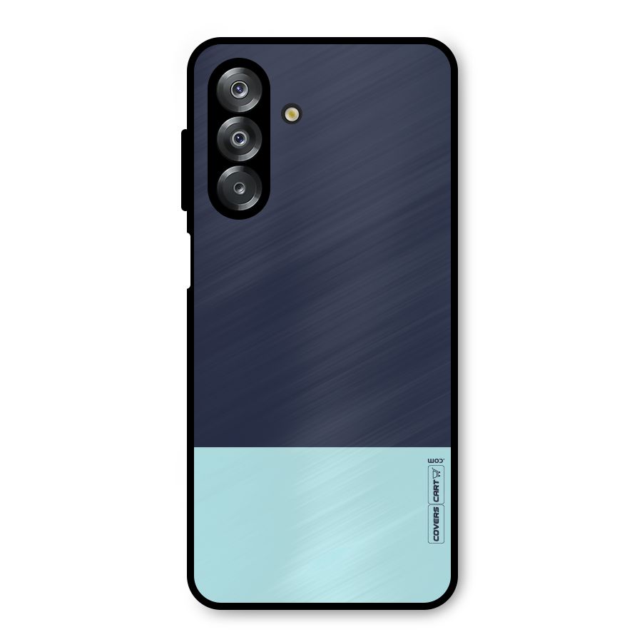 Pastel Blues Metal Back Case for Galaxy A26