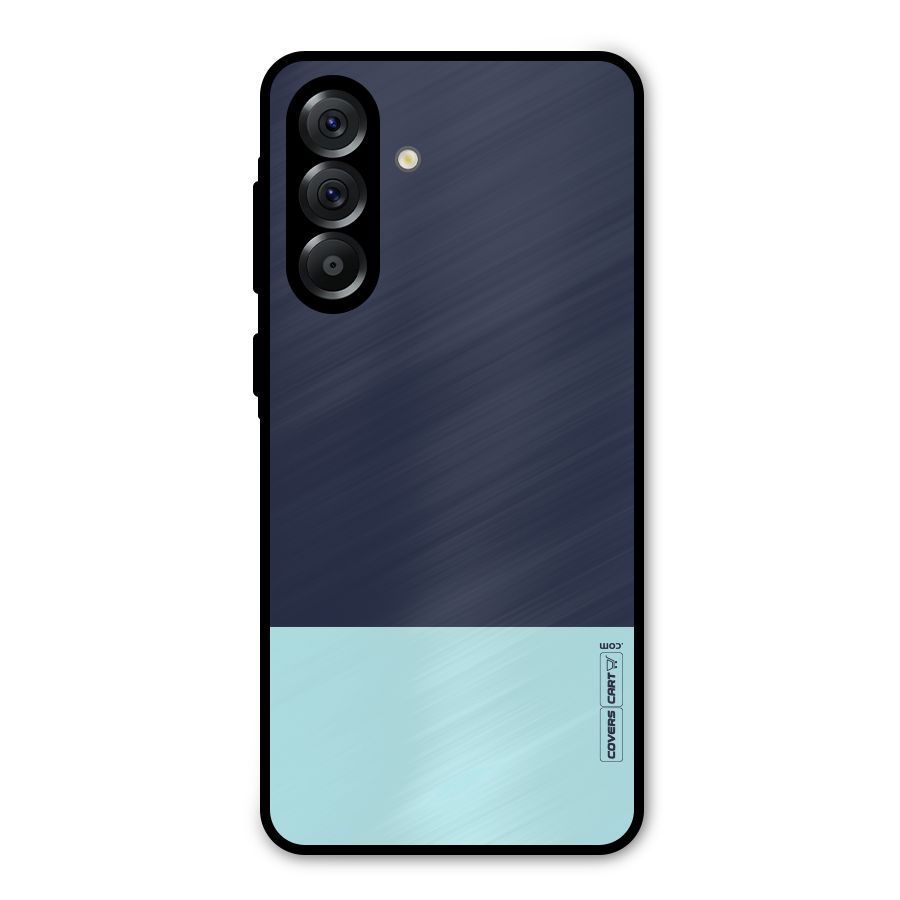 Pastel Blues Metal Back Case for Galaxy A56