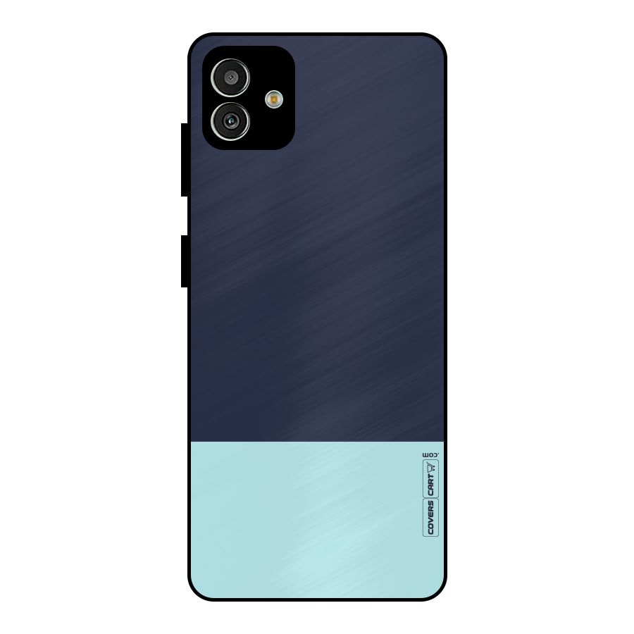 Pastel Blues Metal Back Case for Galaxy M13 5G