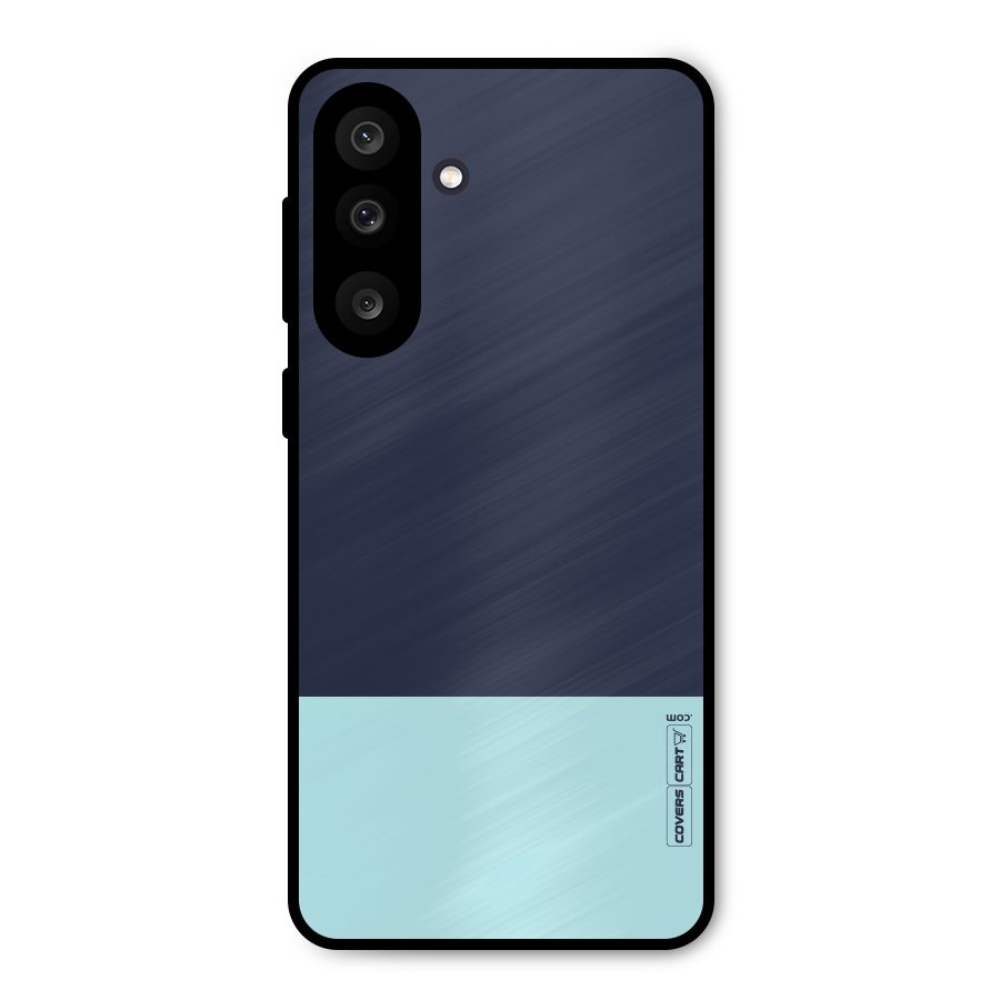 Pastel Blues Metal Back Case for Galaxy M56