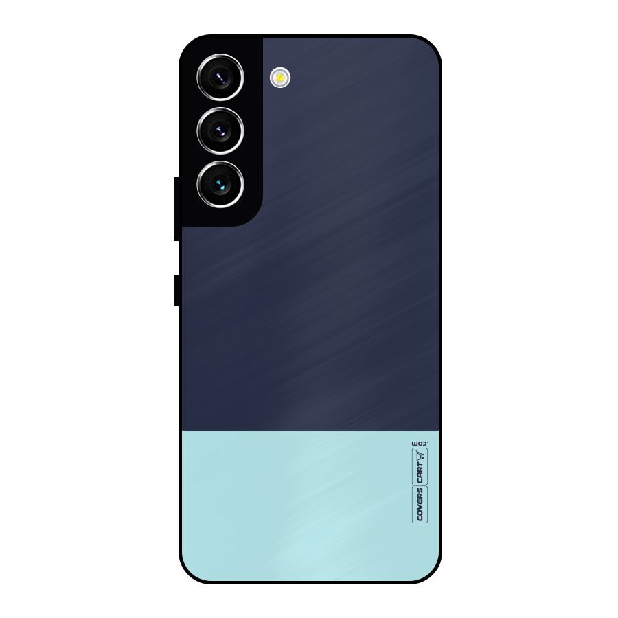 Pastel Blues Metal Back Case for Galaxy S22 5G