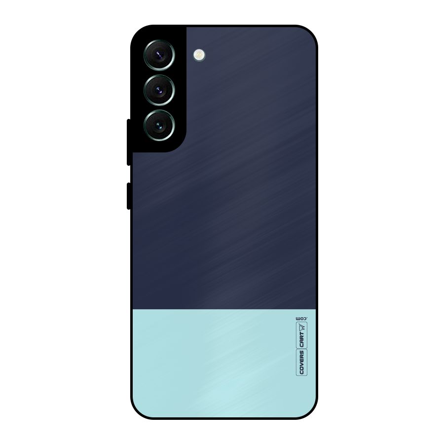Pastel Blues Metal Back Case for Galaxy S22 Plus 5G
