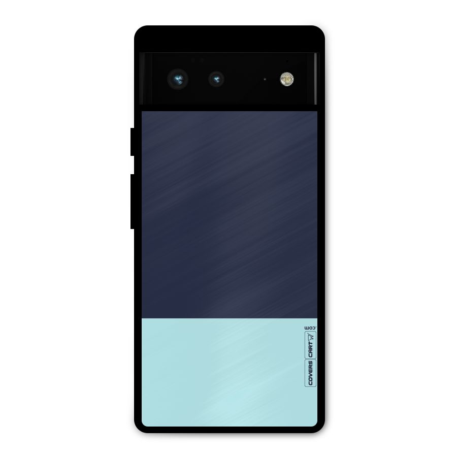Pastel Blues Metal Back Case for Google Pixel 6