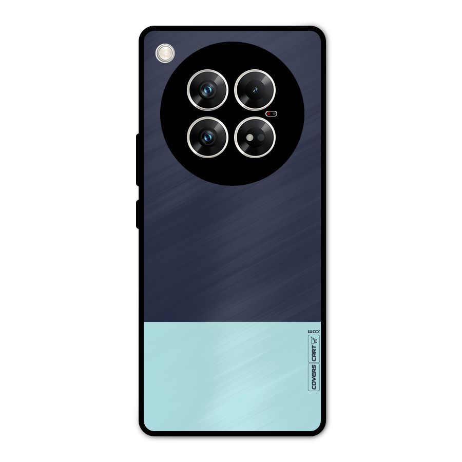 Pastel Blues Metal Back Case for Infinix Zero 40 5G