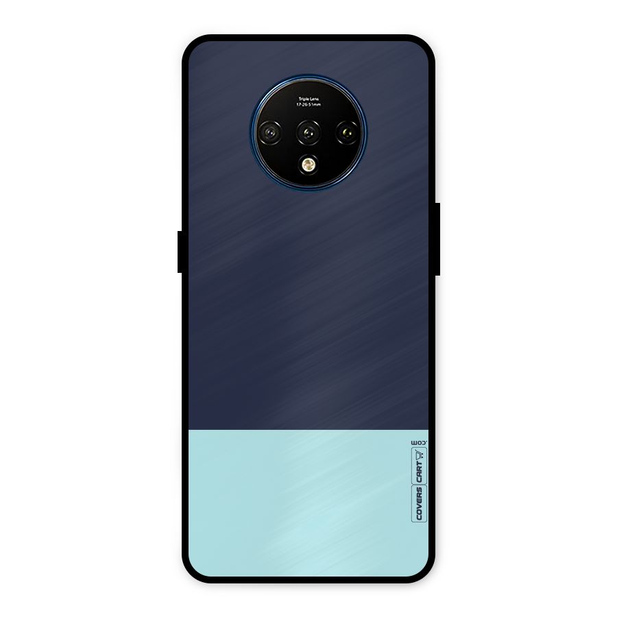 Pastel Blues Metal Back Case for OnePlus 7T