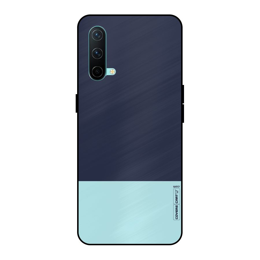 Pastel Blues Metal Back Case for OnePlus Nord CE 5G
