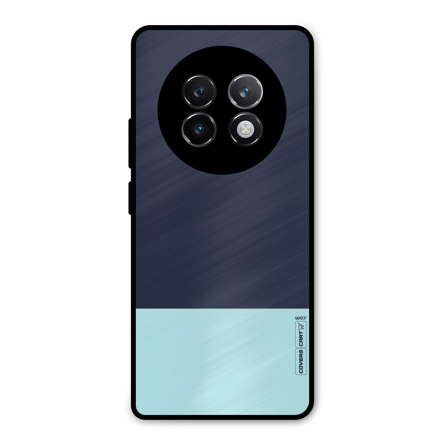 Pastel Blues Metal Back Case for Realme 13 Plus
