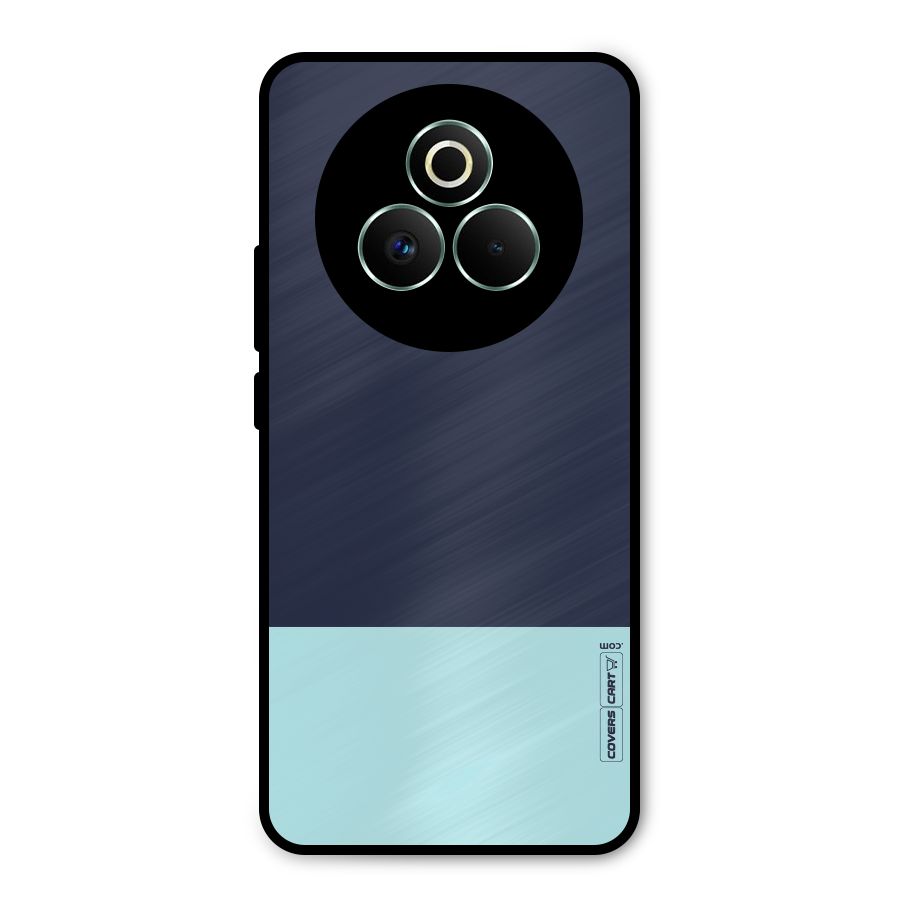 Pastel Blues Metal Back Case for Realme P3 Pro