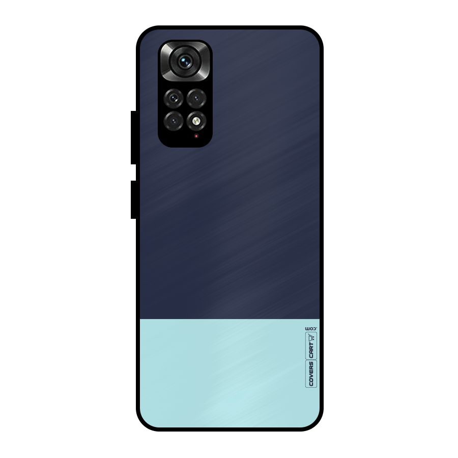 Pastel Blues Metal Back Case for Redmi Note 11 Pro Plus 5G