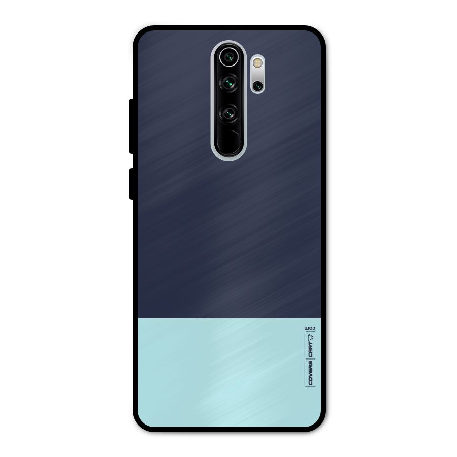 Pastel Blues Metal Back Case for Redmi Note 8 Pro