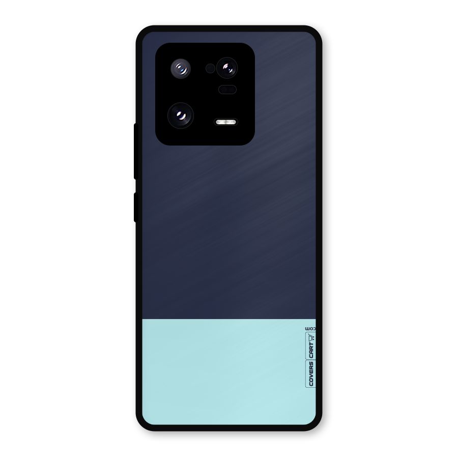 Pastel Blues Metal Back Case for Xiaomi 13 Pro