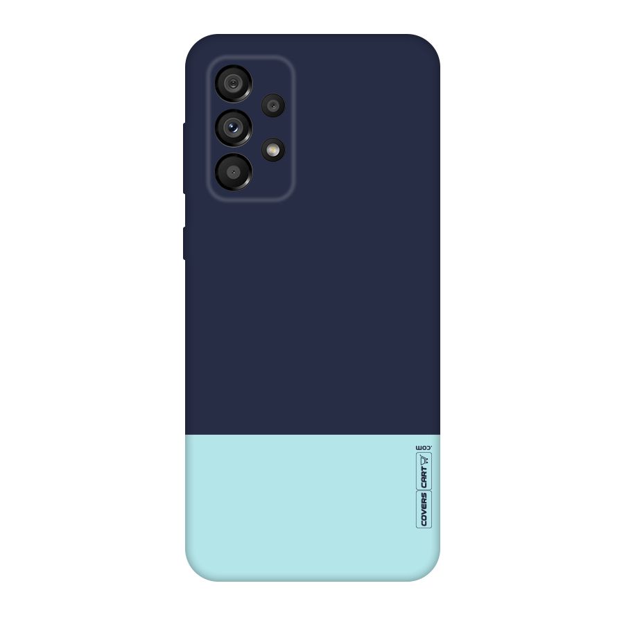 Pastel Blues Original Polycarbonate Back Case for Galaxy A73 5G