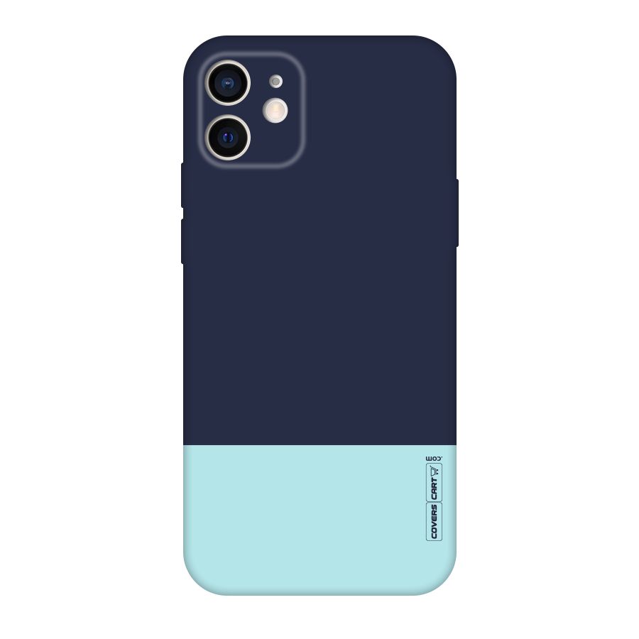 Pastel Blues Original Polycarbonate Back Case for iPhone 12