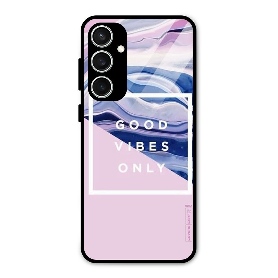 Pastel Color Vibes Glass Back Case for Galaxy S23 FE