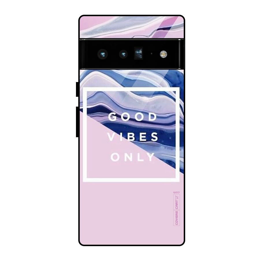 Pastel Color Vibes Glass Back Case for Google Pixel 6 Pro