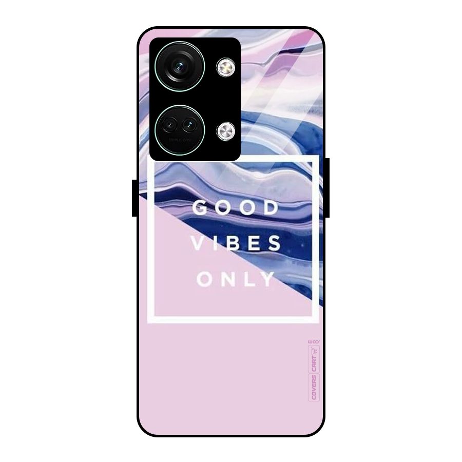 Pastel Color Vibes Glass Back Case for Oneplus Nord 3