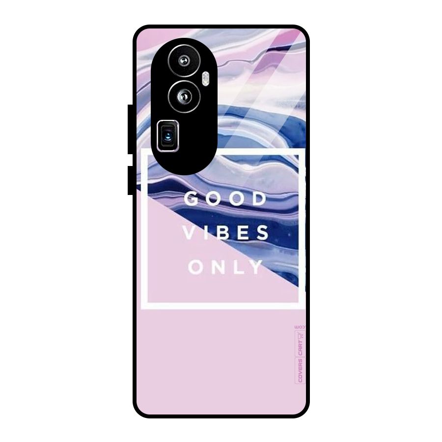 Pastel Color Vibes Glass Back Case for Oppo Reno10 Pro Plus