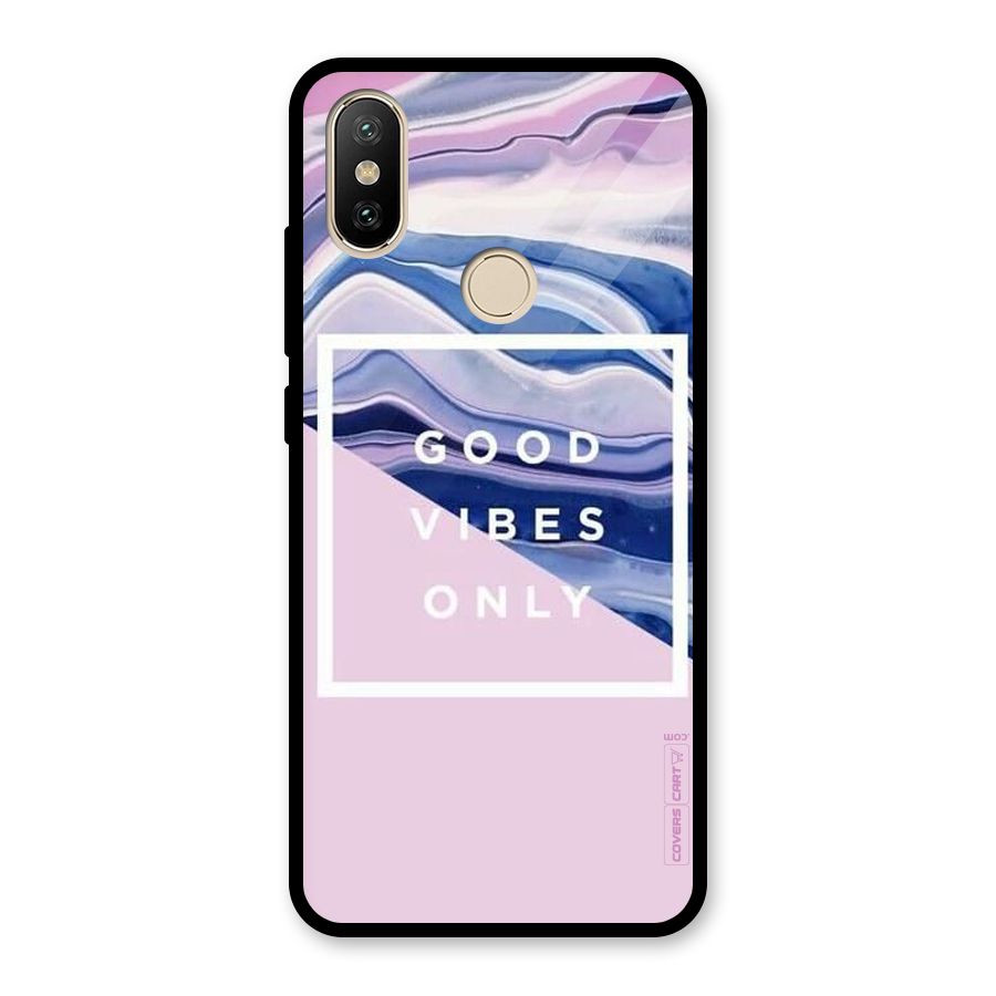 Pastel Color Vibes Glass Back Case for Redmi A2
