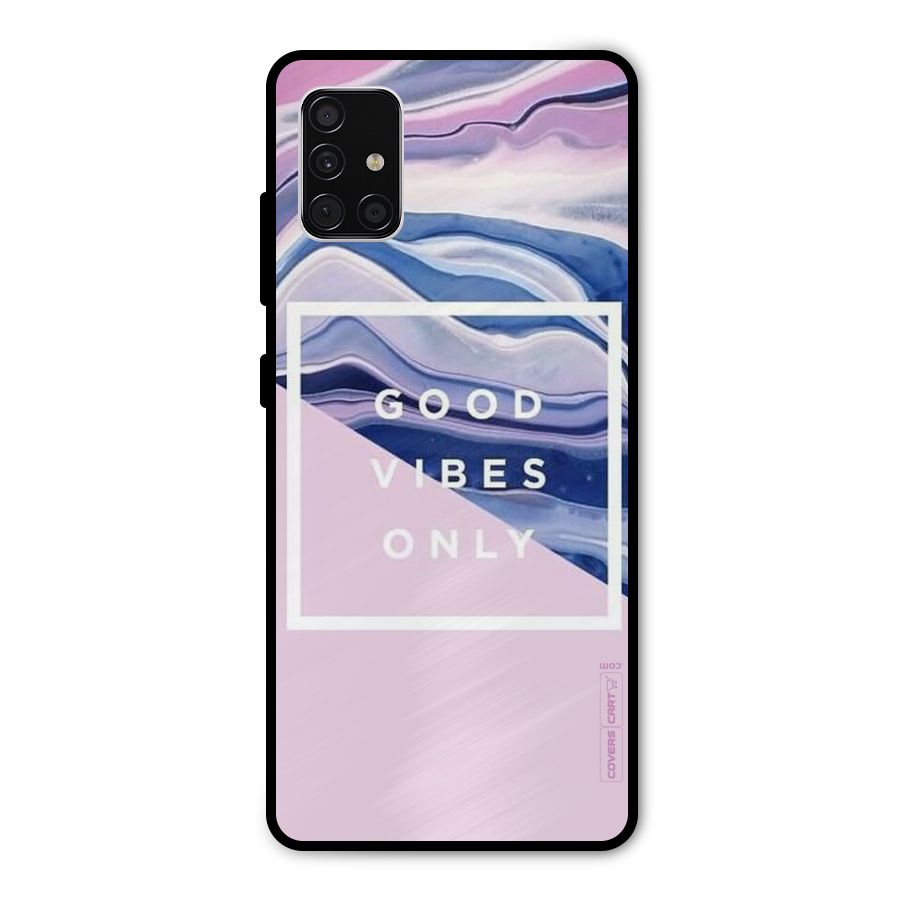 Pastel Color Vibes Metal Back Case for Galaxy A51