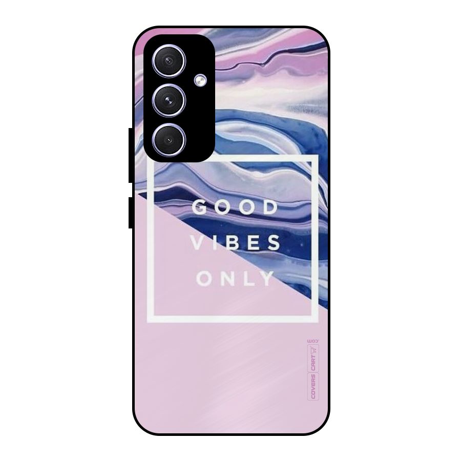 Pastel Color Vibes Metal Back Case for Galaxy A54