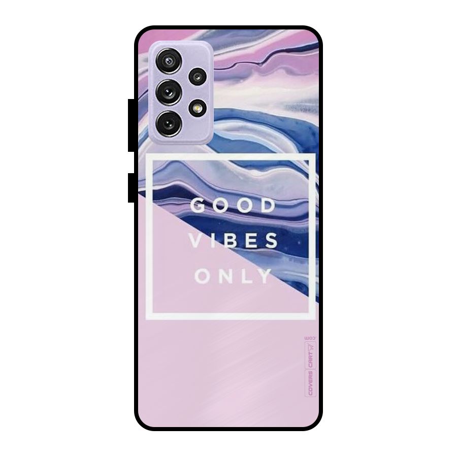 Pastel Color Vibes Metal Back Case for Galaxy A72