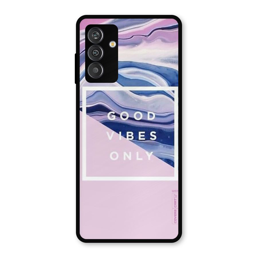 Pastel Color Vibes Metal Back Case for Galaxy F13
