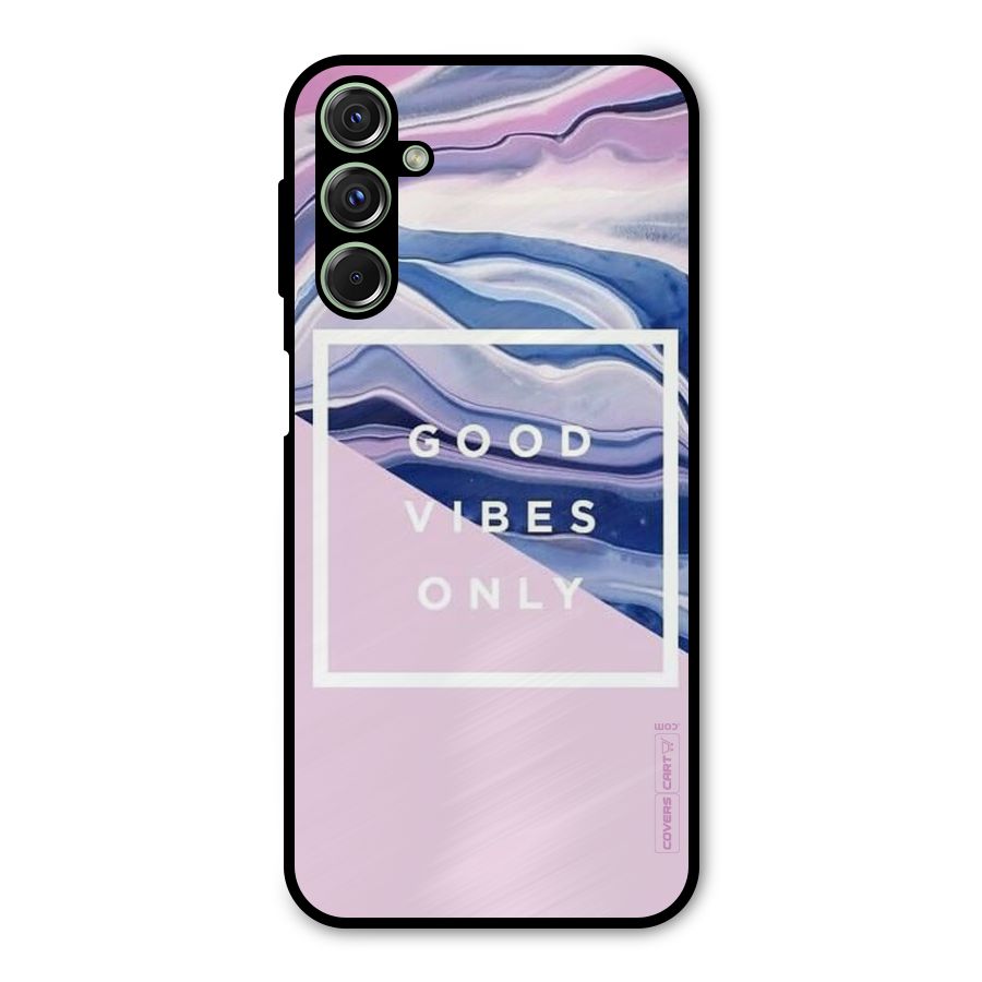 Pastel Color Vibes Metal Back Case for Galaxy F34