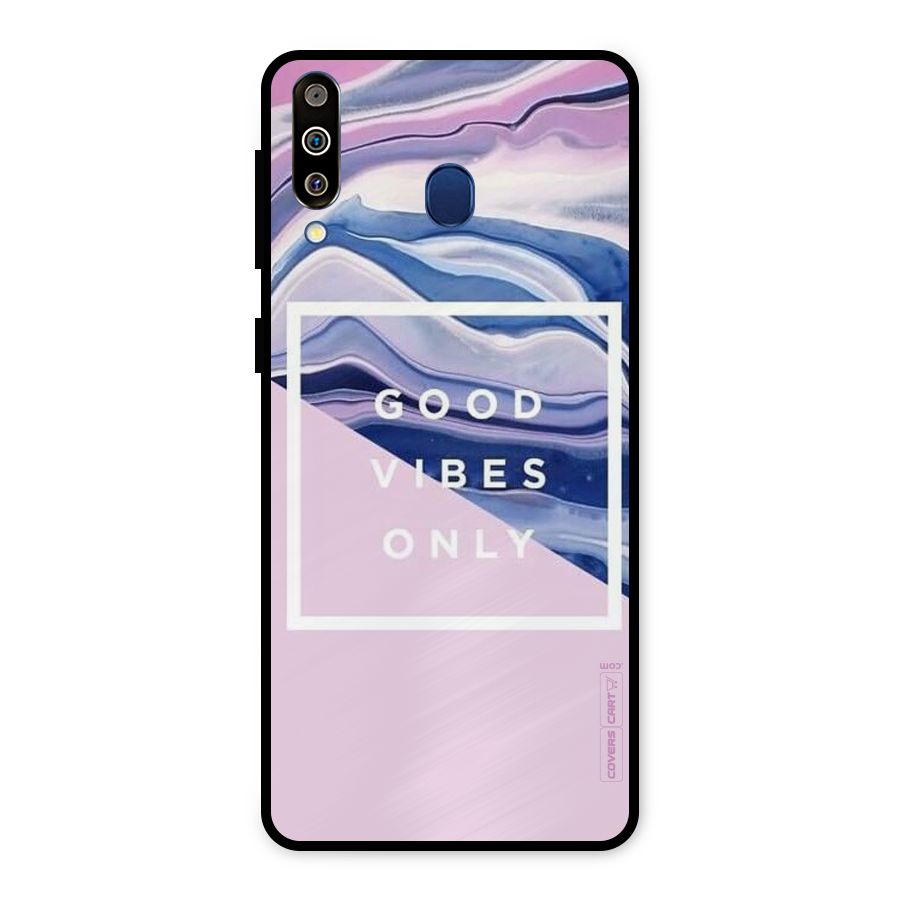 Pastel Color Vibes Metal Back Case for Galaxy M30