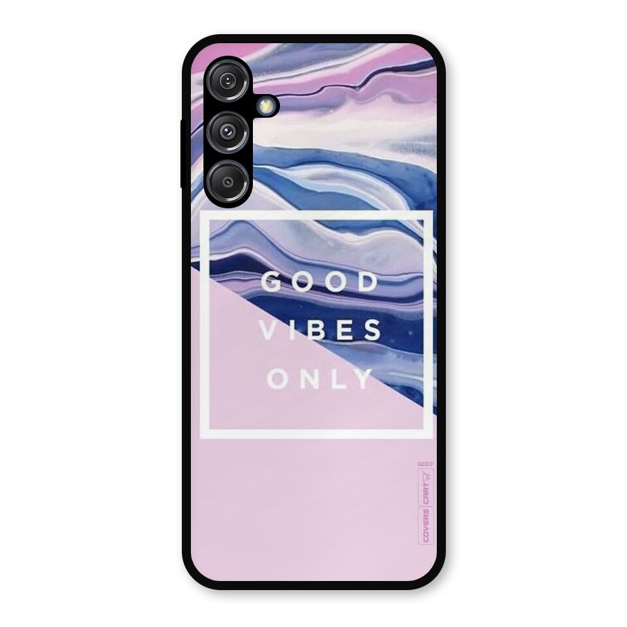 Pastel Color Vibes Metal Back Case for Galaxy M34 5G