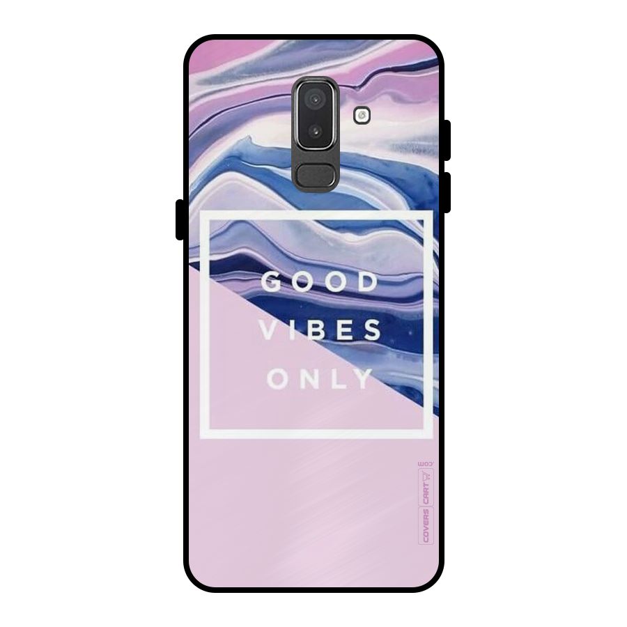Pastel Color Vibes Metal Back Case for Galaxy On8 (2018)